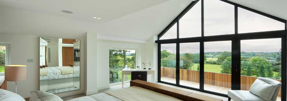 Aluminium bi-fold doors