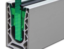 Infinity Frameless Glass Balustrades Cross Section